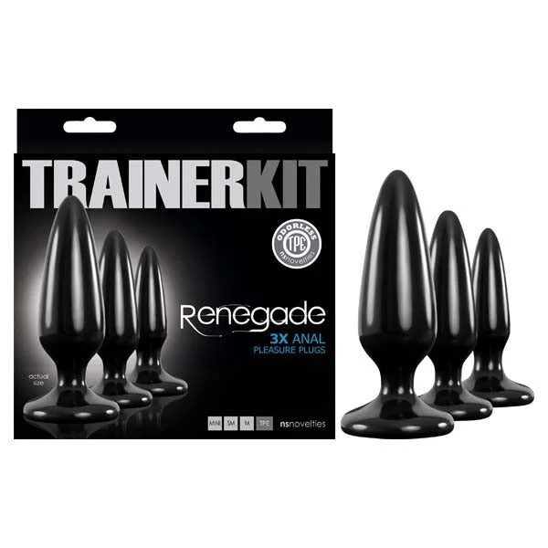 Renegade Pleasure Butt Plug Trainer Kit