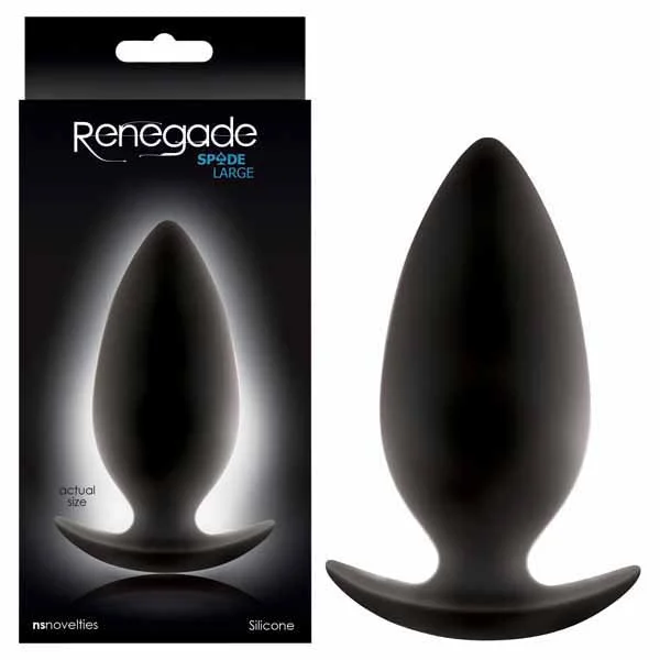 Renegade Spades Large Butt Plug