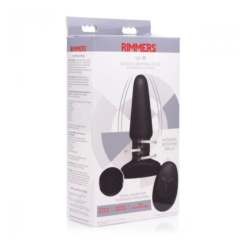 Rimmers Slim R Smooth Rimming Plug w/ Remote