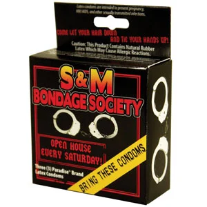 S&M Bondage Society Condoms