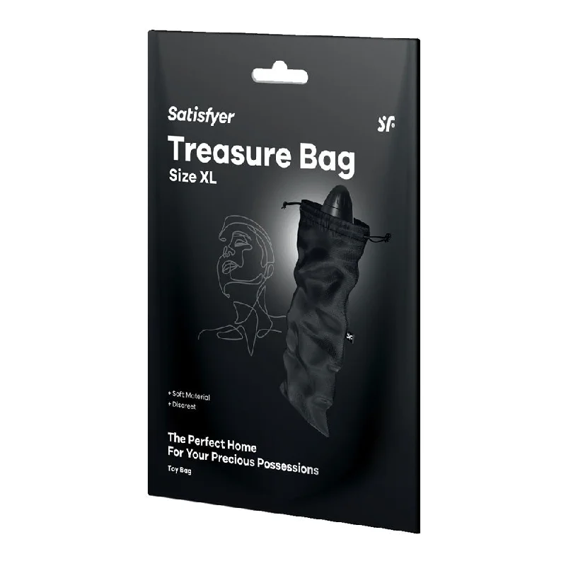 Satisfyer Treasure Sex Toy Bag XLarge - Black