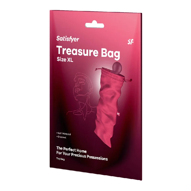 Satisfyer Treasure Sex Toy Bag XLarge - Pink