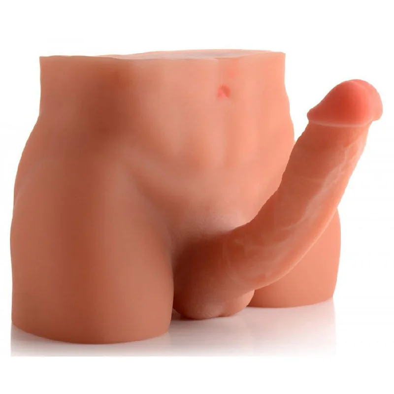 Double Up Dennis Realistic 3D Cock and Ass Sex Doll Torso by SexFlesh