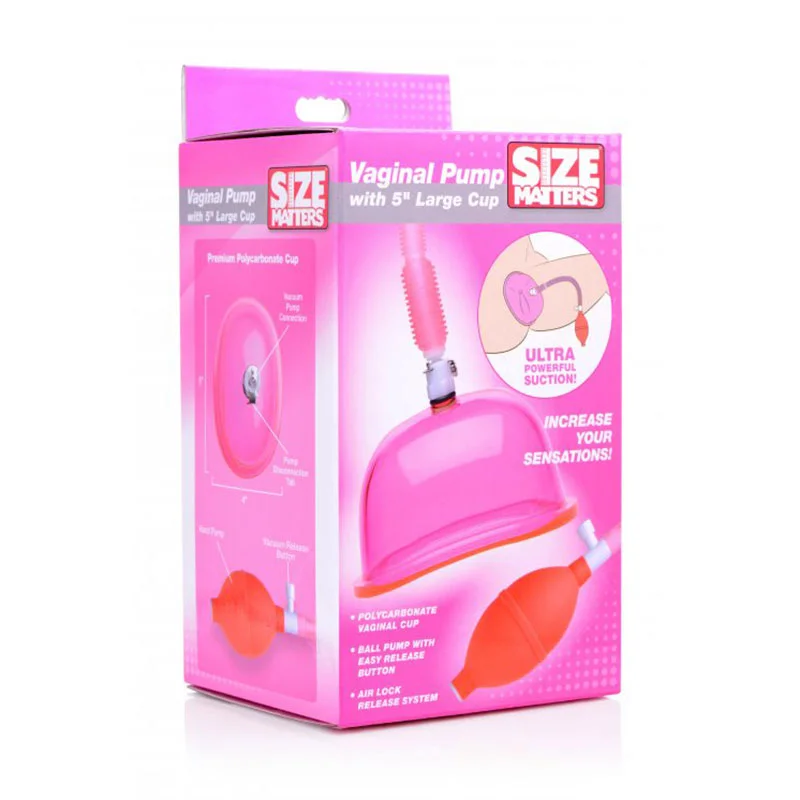 Size Matters Vaginal Pump- Large