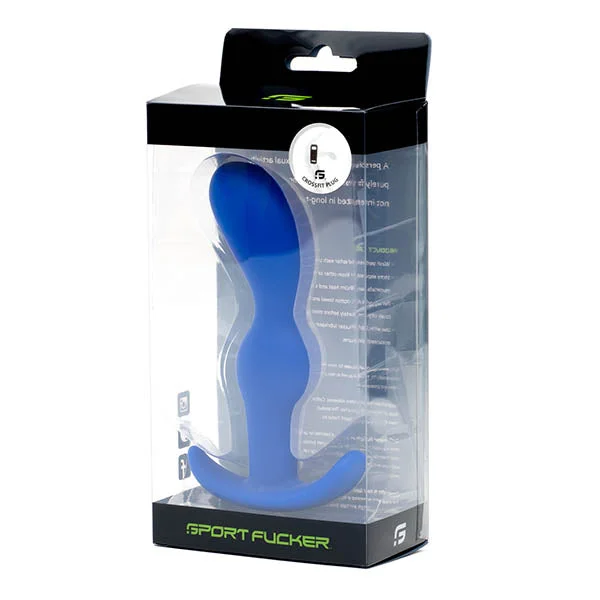 Sport Fucker CrossFit Butt Plug Medium Blue