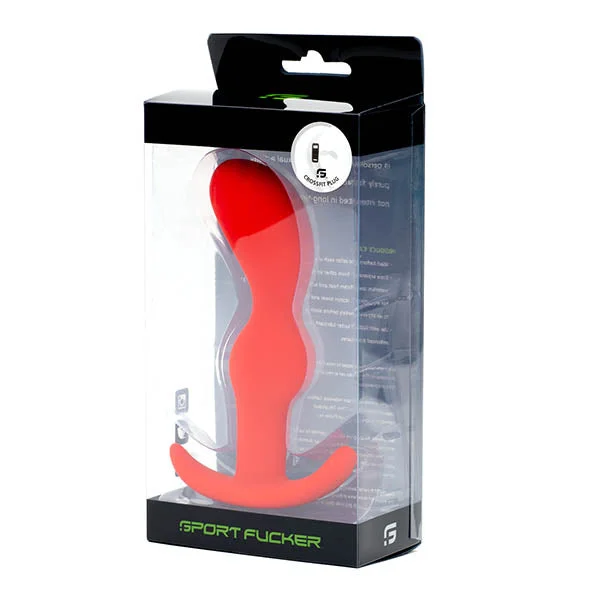 Sport Fucker Medium CrossFit Butt Plug Red