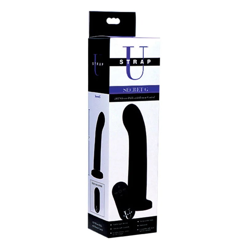 Strap U Secret G 21X Liquid Silicone Dildo w/ Remote Control