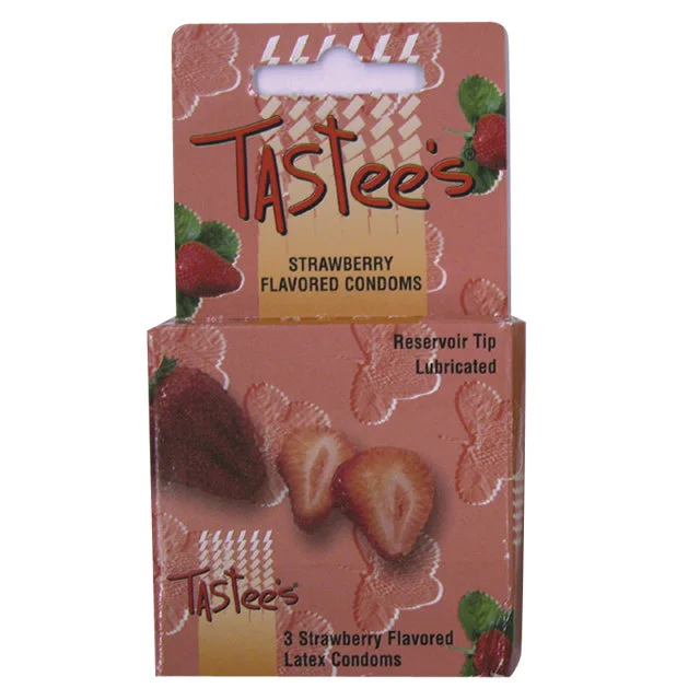 Tastee's Strawberry Flavored Condoms