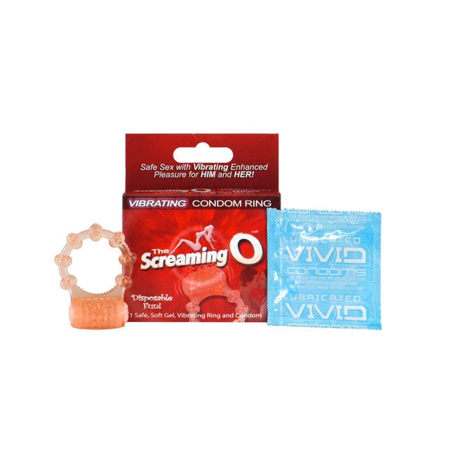 The Screaming O Vibrating Ring Condom Pack