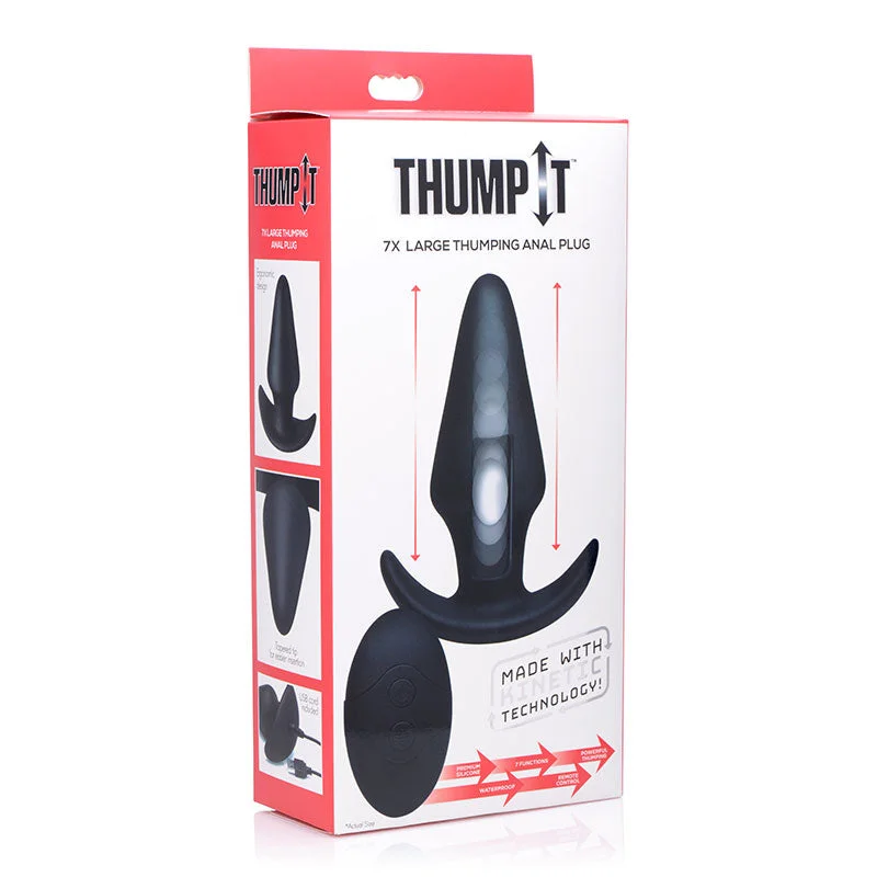 Thump-It Kinetic Thumping 7X Large Anal Plug