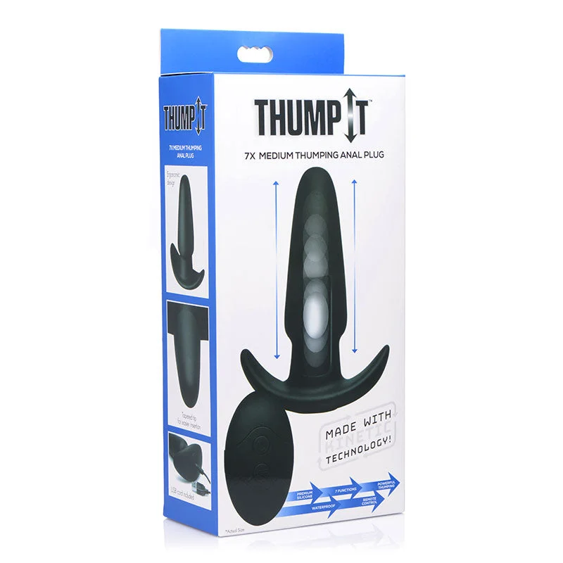 Thump-It Kinetic Thumping 7X Medium Anal Plug