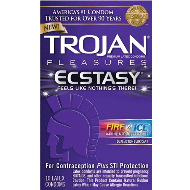 Trojan Ecstasy Fire & Ice Condoms