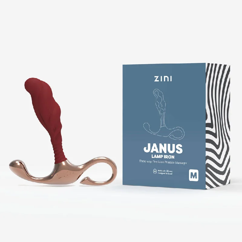 Zini Janus Lamp Iron Butt Plug  - Prostate Massager Medium