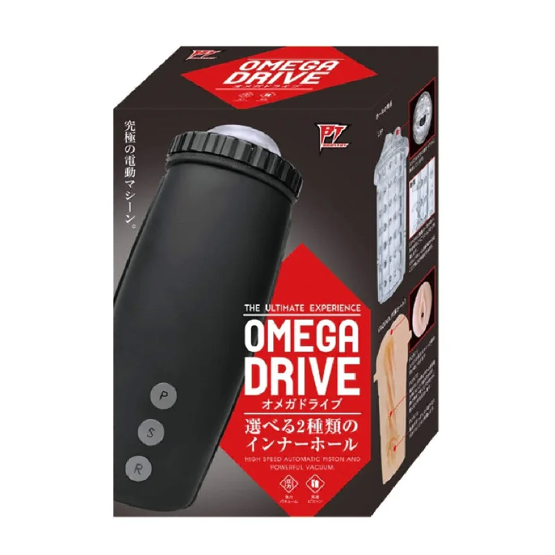 NPG - The Ultimate Experience Omega Drive Automatic Masturbator (Black)