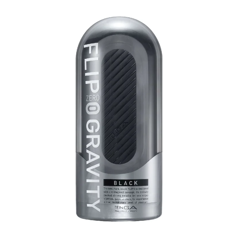 Tenga Flip Zero Gravity Black: Elevate Your Solo Pleasure Experience