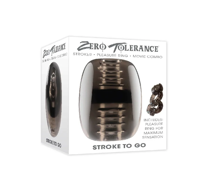 Zero Tolerance Stroker Pleasure Ring Movie Combo Stroke To Go