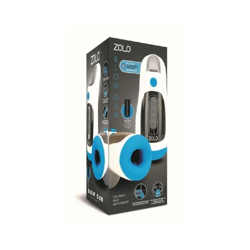 Zolo Blow Gun - White/blue