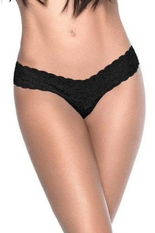 Sexy Lace Boyshort | Black