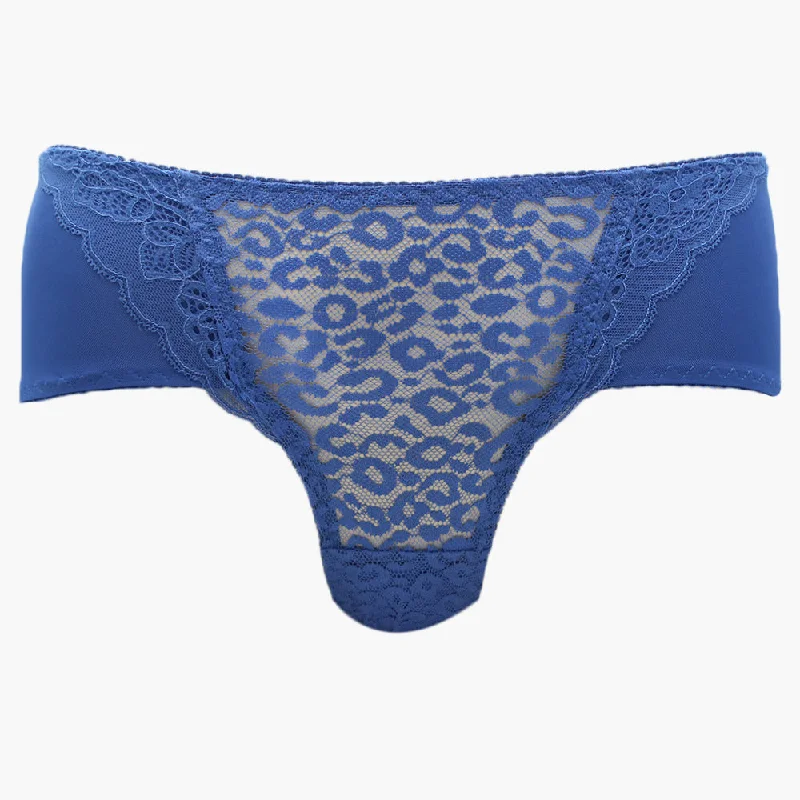 Women's Fancy Panty - Dark Blue