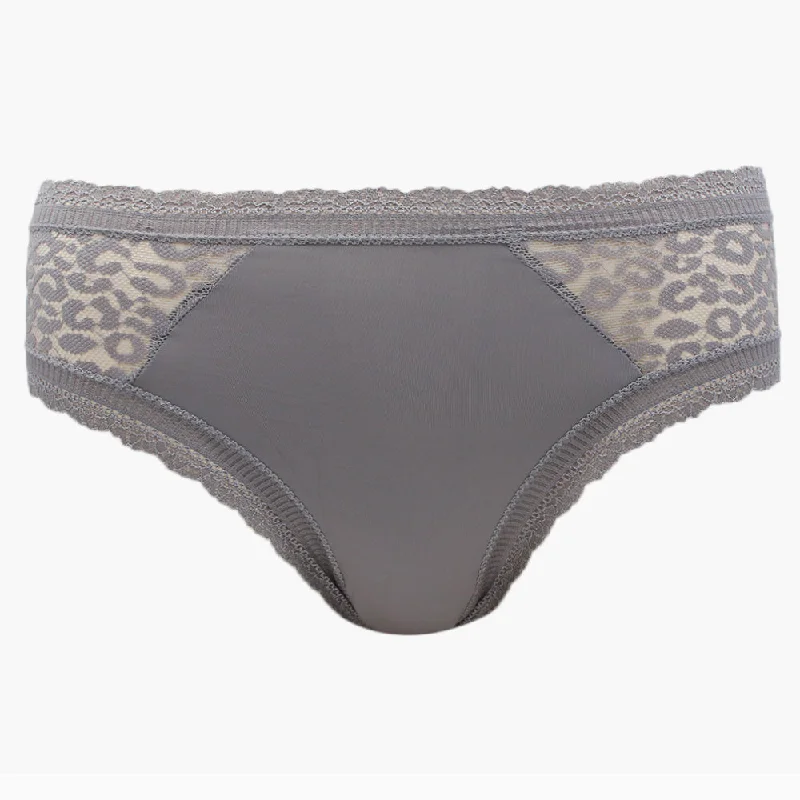 Women's Fancy Panty - Grey