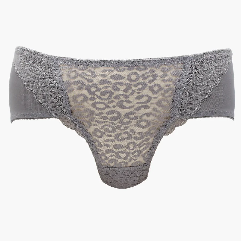 Women's Fancy Panty - Grey