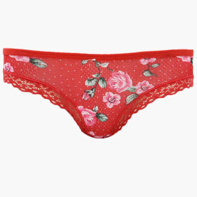 Women's Panty - Red